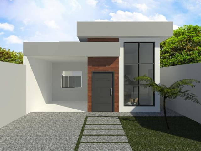 Casa com 200m² 3 quartos e 2 banheiros, à venda, no bairro Residencial Parque das Palmeiras em Pindamonhangaba