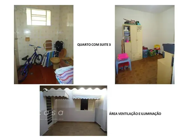Casa com 210m² 3 quartos e 2 banheiros, à venda, no bairro Vila Resende em Caçapava