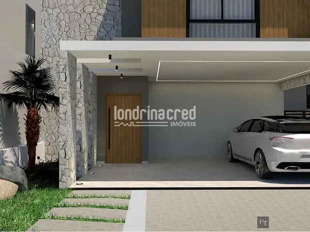 Casa com 259m² 3 quartos e 4 banheiros, à venda, no bairro CONDOMÍNIO ARANGUÁ em Londrina