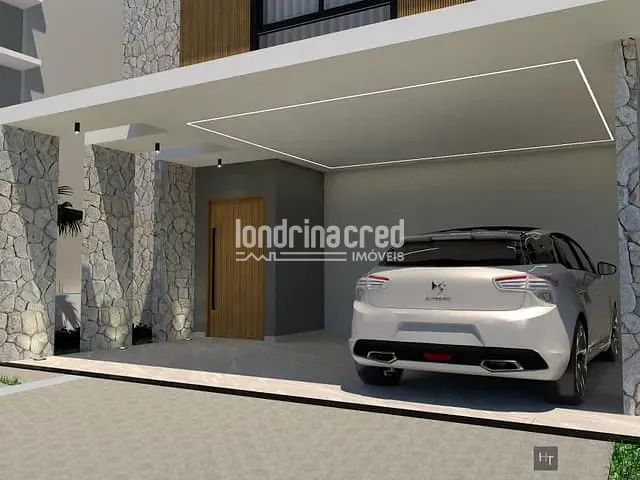 Casa com 259m² 3 quartos e 4 banheiros, à venda, no bairro CONDOMÍNIO ARANGUÁ em Londrina