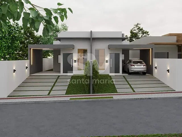 Casa 2 quartos e 2 banheiros, à venda, no bairro Vederti II em Chapecó