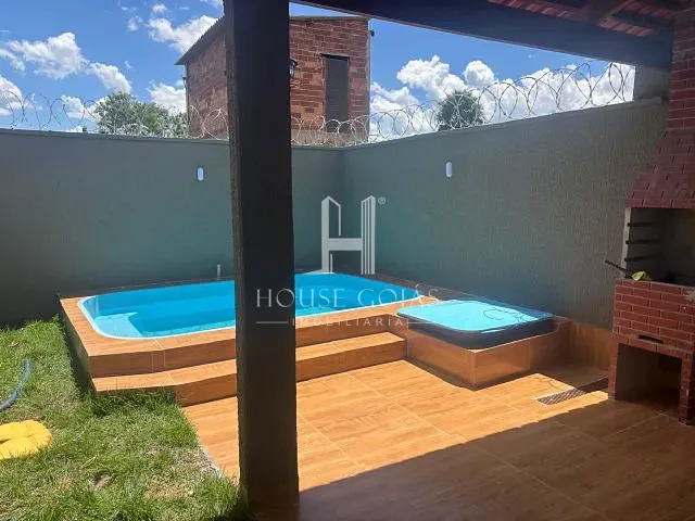 Casa com 150m² 2 quartos e 2 banheiros, à venda, no bairro Residencial Recanto do Bosque em Goiânia
