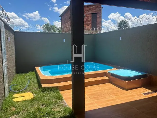 Casa com 150m² 2 quartos e 2 banheiros, à venda, no bairro Residencial Recanto do Bosque em Goiânia