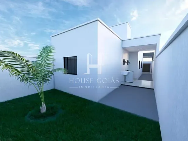 Casa com 115m² 2 quartos e 2 banheiros, à venda, no bairro nova abadia em Abadia de Goiás