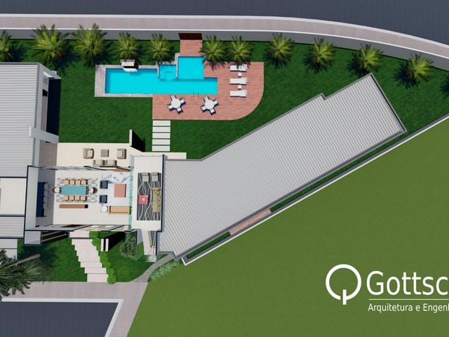 Casa com 1200m² 4 quartos e 6 banheiros, à venda, no bairro Colinas do Paratehy em São José dos Campos