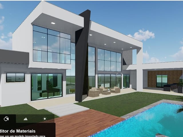 Casa com 1200m² 4 quartos e 6 banheiros, à venda, no bairro Colinas do Paratehy em São José dos Campos