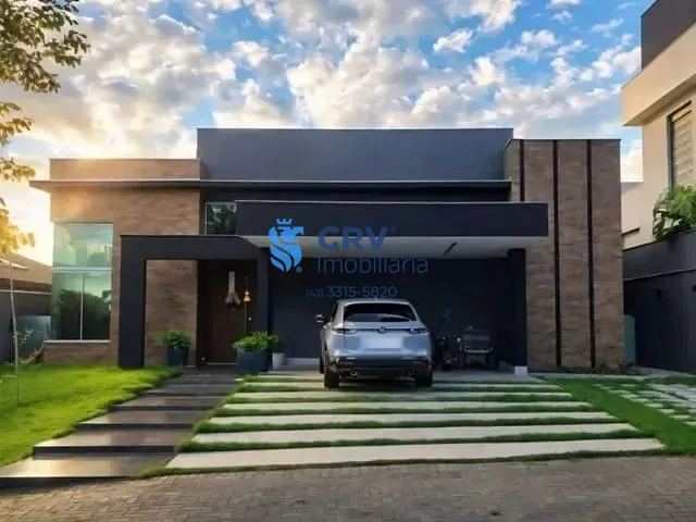 Casa com 500m² 4 quartos e 3 banheiros, à venda, no bairro Sun Lake Residence em Londrina