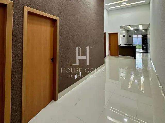 Casa com 125m² 3 quartos e 2 banheiros, à venda, no bairro Residencial Solar Bougainville em Goiânia