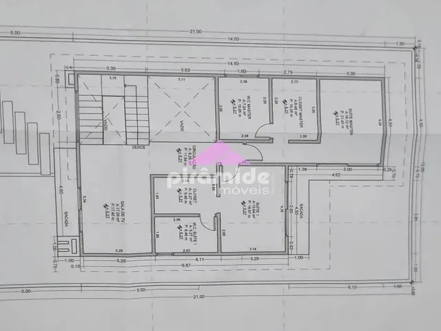Casa com 252m² 3 quartos e 4 banheiros, à venda, no bairro Condomínio Residencial Mantiqueira em São José Dos Campos