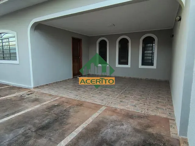 Casa 3 quartos e 3 banheiros, para alugar, no bairro Jardim Nova Yorque em Araçatuba