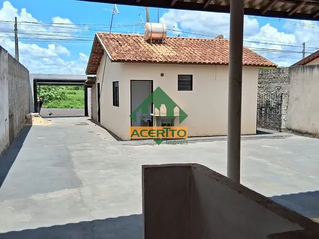 Casa 2 quartos e 1 banheiro, à venda, no bairro Porto Real I em Araçatuba