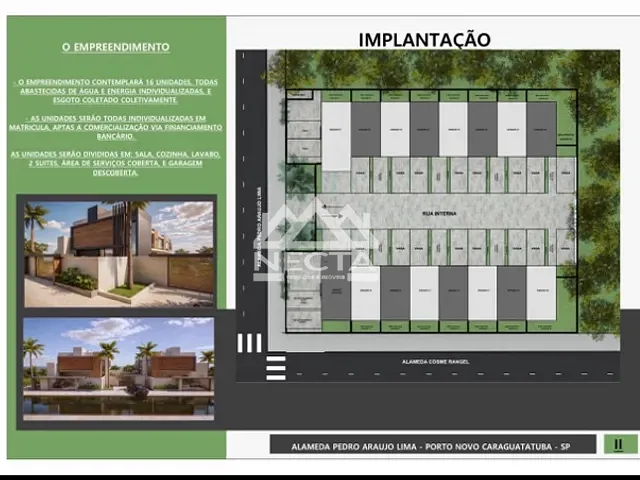 Casa com 82m² 2 quartos e 3 banheiros, à venda, no bairro Jardim Brasil em Caraguatatuba