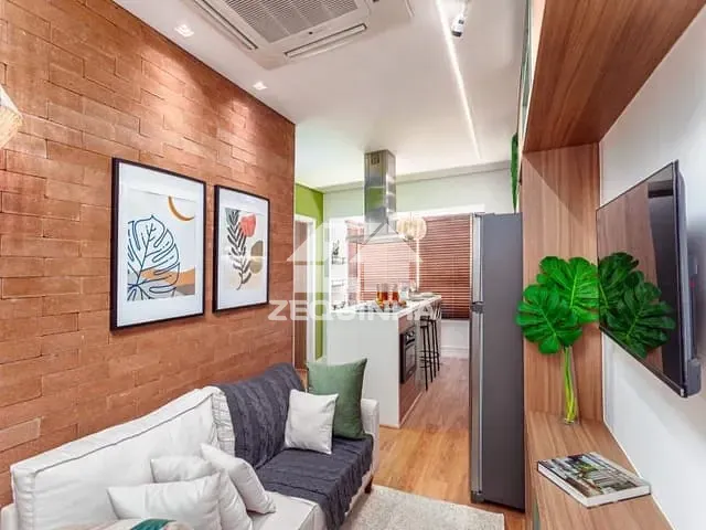 Apartamento com 37m² 2 quartos e 1 banheiro, à venda, no bairro Jardim das Flores em Osasco