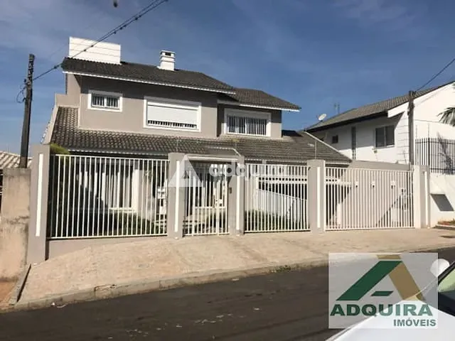 Casa com 462m² 3 quartos e 5 banheiros, à venda ou para alugar, no bairro Estrela em Ponta Grossa