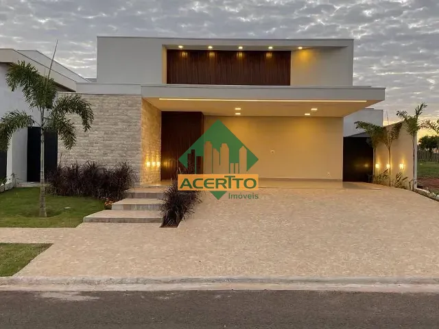 Casa com 400m² 3 quartos e 3 banheiros, para alugar, no bairro Royal Boulevard em Araçatuba
