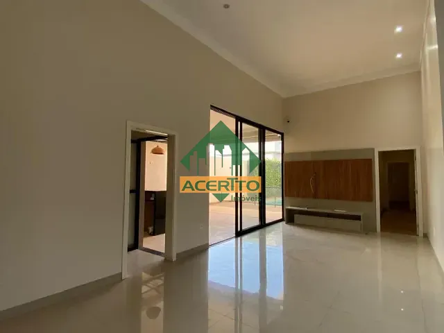 Casa com 444m² 3 quartos e 5 banheiros, para alugar, no bairro Condomínio Vila Toscana em Araçatuba