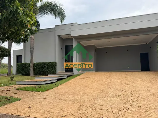 Casa com 444m² 3 quartos e 5 banheiros, para alugar, no bairro Condomínio Vila Toscana em Araçatuba