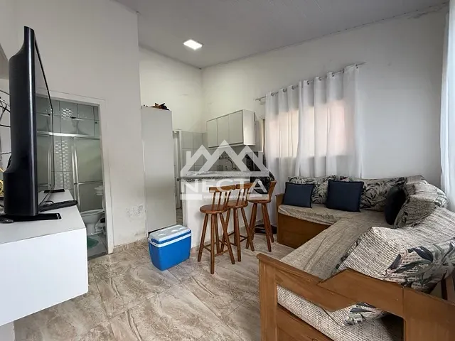 Casa 1 quarto e 1 banheiro, à venda, no bairro Jardim Casa Branca em Caraguatatuba