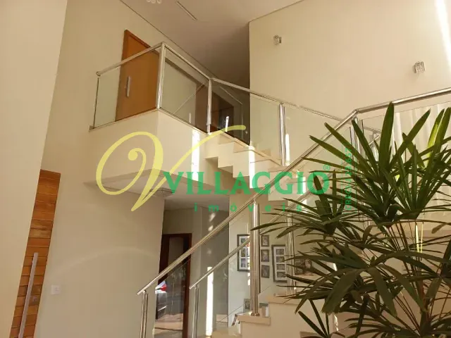Casa com 410m² 4 quartos e 5 banheiros, à venda, no bairro Parque Residencial Buona Vita em São José do Rio Preto