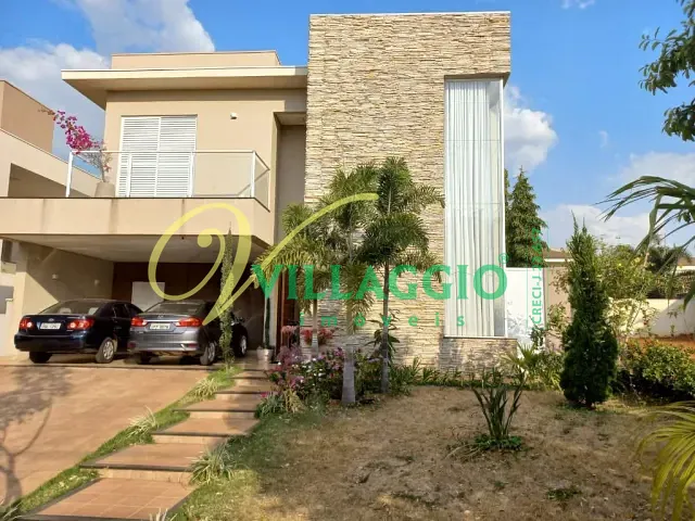 Casa com 410m² 4 quartos e 5 banheiros, à venda, no bairro Parque Residencial Buona Vita em São José do Rio Preto