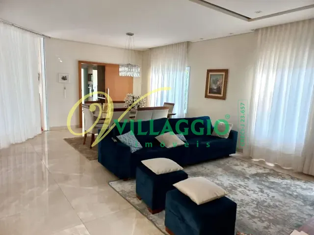 Casa com 410m² 4 quartos e 5 banheiros, à venda, no bairro Parque Residencial Buona Vita em São José do Rio Preto