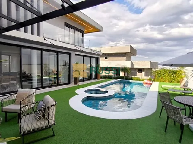 Casa com 720m² 5 quartos e 7 banheiros, à venda, no bairro Condomínio Reserva do Paratehy em São José dos Campos