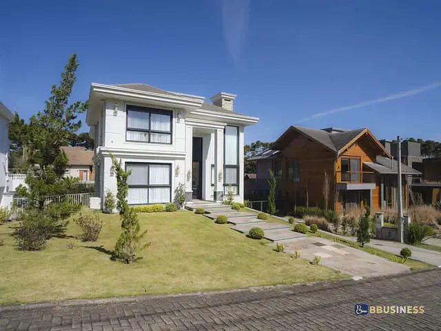Casa 6 quartos e 5 banheiros, à venda, no bairro Aspen Mountain em Gramado