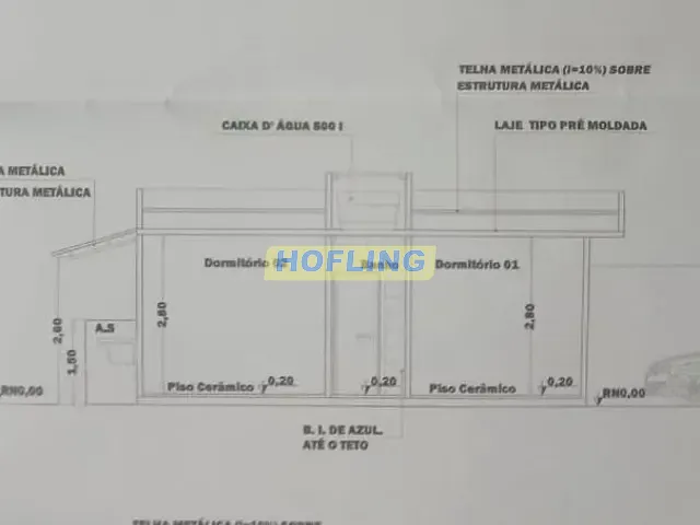 Casa com 160m² 2 quartos e 1 banheiro, à venda, no bairro Park Palmeira em Rio Claro