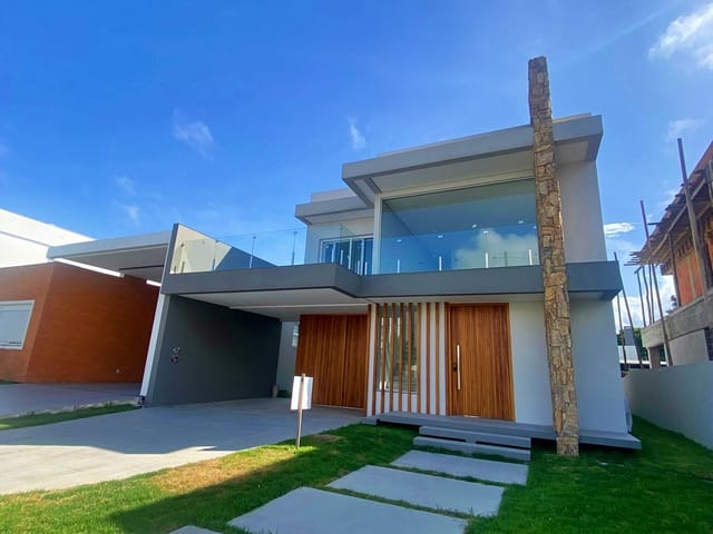 Foto do Casa - Casa à venda no Condomínio Veredas, Laranjal - Pelotas - 238m², 4 Dormitórios (3 Suítes), Lazer Completo c/ Piscinas, Quadras, Salão de Festas e Portaria 24h. | UP Imóveis
