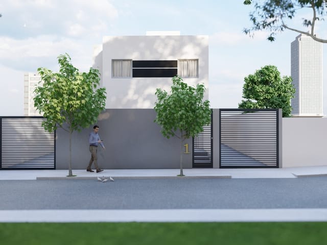Foto do Casa - Casa geminada duplex, 3 quartos sendo um com suíte,  2 vagas , bairro Etelvina Carneiro, Belo Horizonte, MG | Deltalar Imóveis