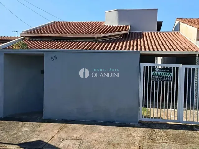 Casa com 180m² 2 quartos e 1 banheiro, para alugar, no bairro Parque Residencial Humberto Rossetti em Artur Nogueira