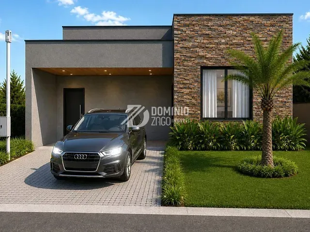 Casa com 250m² 3 quartos e 3 banheiros, à venda, no bairro Loteamento Residencial Damha Fit em Uberaba