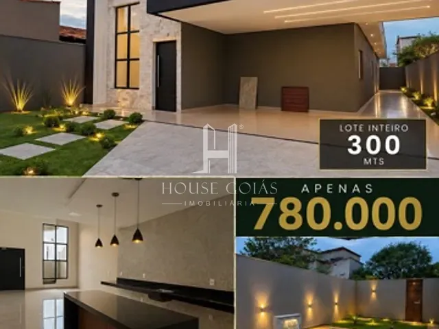 Casa com 300m² 3 quartos e 4 banheiros, à venda, no bairro Vila Finsocial em Goiânia