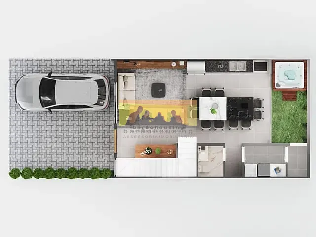 Casa com 112m² 3 quartos e 4 banheiros, à venda, no bairro Parque dos Pomares em Campinas