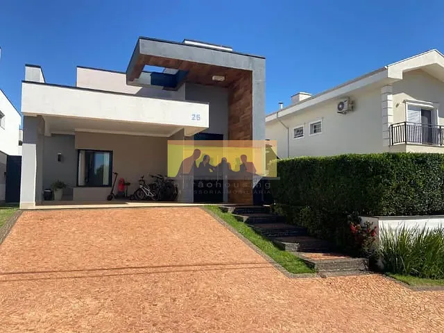 Casa com 392m² 3 quartos e 5 banheiros, à venda, no bairro Parque Brasil 500 em Paulínia