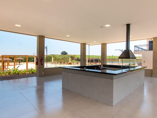Foto do Casa - Espetacular casa de 3 suítes, alto padrão, fino acabamento, pé direito alto, conforto e segurança!. Em condomínio com lazer completo e segurança 24h! | Hermes Imóveis