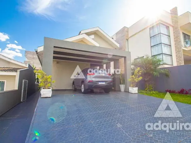 Casa com 300m² 3 quartos e 4 banheiros, à venda, no bairro Jardim Carvalho em Ponta Grossa