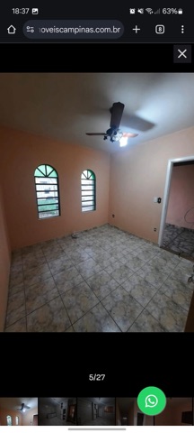 Casa 3 quartos e 1 banheiro, à venda, no bairro Parque Universitário de Viracopos em Campinas