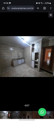 Casa 3 quartos e 1 banheiro, à venda, no bairro Parque Universitário de Viracopos em Campinas