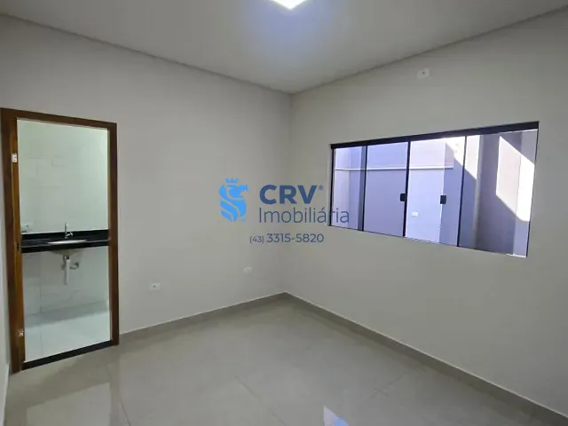 Casa com 125m² 2 quartos e 2 banheiros, à venda, no bairro Residencial José B Almeida em Londrina
