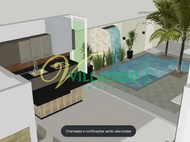 Casa com 360m² 3 quartos e 4 banheiros, à venda, no bairro Condomínio Vilage La Montagne em São José do Rio Preto