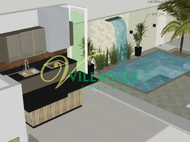 Casa com 360m² 3 quartos e 4 banheiros, à venda, no bairro Condomínio Vilage La Montagne em São José do Rio Preto