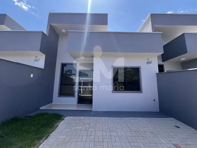 Casa com 93m² 2 quartos e 1 banheiro, à venda, no bairro Santos Dumont em Chapecó