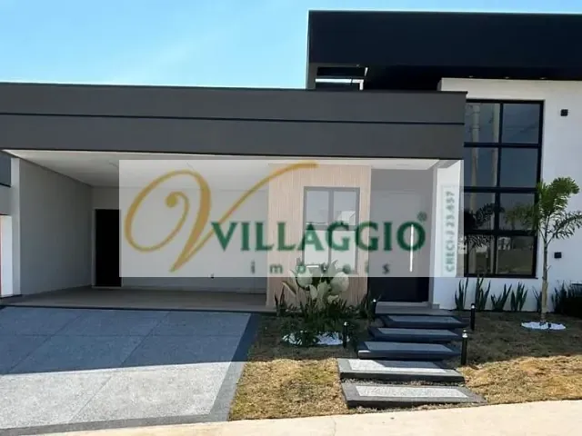 Casa com 300m² 3 quartos e 5 banheiros, à venda, no bairro Condomínio Residencial Milano em Indaiatuba