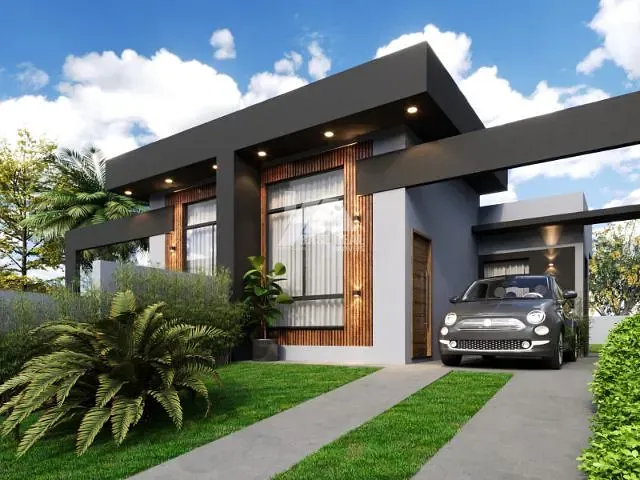 Casa 3 quartos e 2 banheiros, à venda, no bairro Cará-Cará em Ponta Grossa