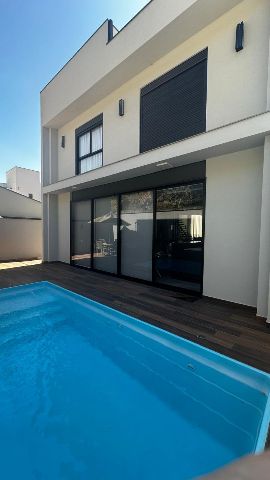 Foto do Casa - Casa Alto Padrão a venda com 3 suites, área gourmet e piscina, 280m² - Condomínio Bosque dos Jatobas -  Engordadouro, Jundiaí/S | Copette Imóveis