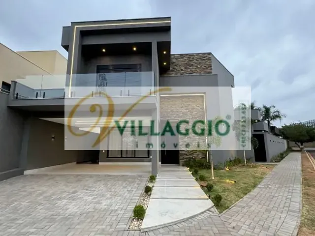 Casa com 430m² 4 quartos e 5 banheiros, à venda, no bairro Golden Park Residence em Mirassol