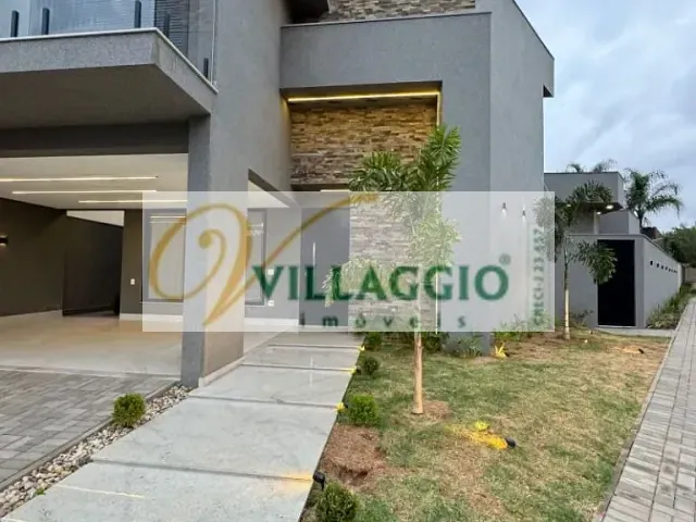 Casa com 430m² 4 quartos e 5 banheiros, à venda, no bairro Golden Park Residence em Mirassol