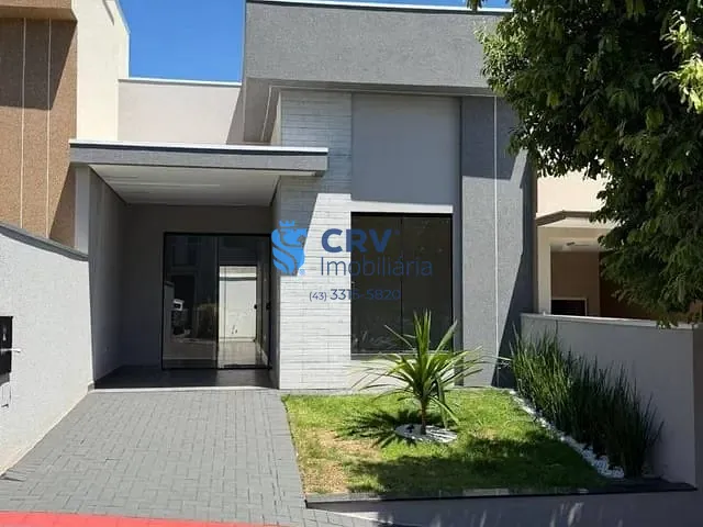Casa 3 quartos e 2 banheiros, à venda, no bairro Jardim Ecoville I em Cambé