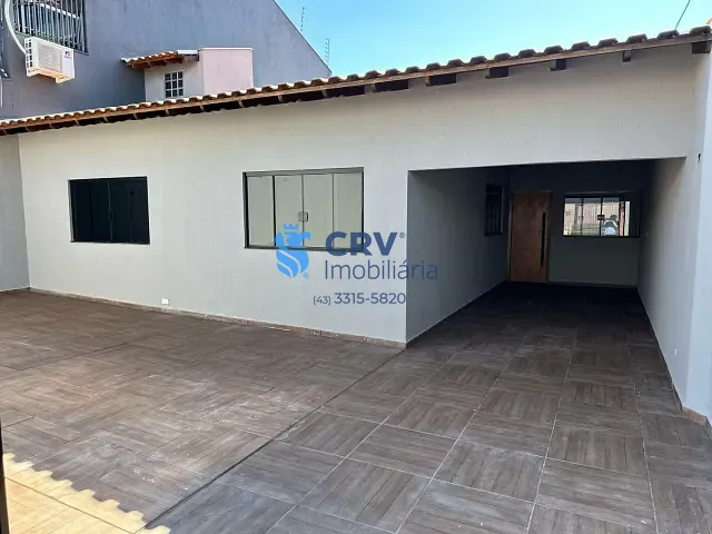 Casa com 250m² 3 quartos e 1 banheiro, para alugar, no bairro Conjunto Semiramis Barros Braga em Londrina